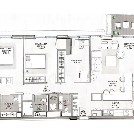 Sunset Apartment Belgrade
